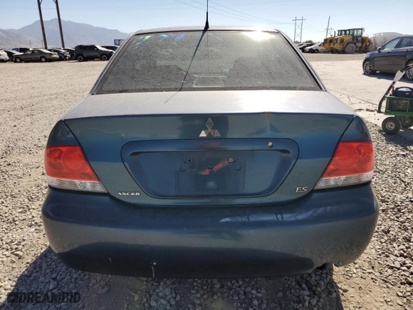 2005 Mitsubishi Lancer ES with VIN JA3AJ26E65U048830, listed as a Copart auction lot 73990244 with 166,510 mi miles and Salvage Title. Bid and sale history available at carsss.com. Image 6.