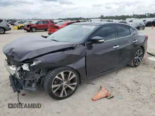 2016 Nissan Maxima SV z VIN 1N4AA6APXGC392578, wystawiony jako Copart lot #54784185 z przebiegiem 164 610 mil mil oraz Szkoda całkowita • Salvage title. Historia ofert i sprzedaży dostępna na DreamBid. Obrazek 1.
