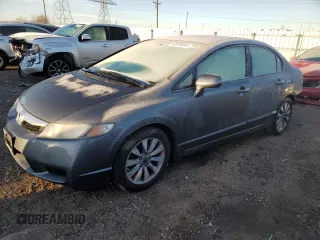 2011 Honda Civic EX-L with VIN 19XFA1F92BE011319, listed as a Copart auction lot 42976245 with 96,820 mi miles and Salvage Title. Bid and sale history available at DreamBid. Image 1.