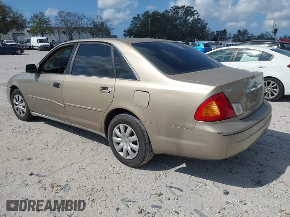 2001 Toyota Avalon XL with VIN 4T1BF28B81U144281, listed as a IAAI auction lot 41563820 with 169,911 mi miles and . Bid and sale history available at DreamBid. Image 3.