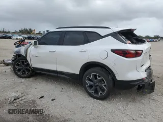 2020 Chevrolet Blazer RS z VIN 3GNKBERS2LS631437, wystawiony jako Copart lot #85185324 z przebiegiem Nie podano mil oraz Nie do naprawy • Non repairable. Historia ofert i sprzedaży dostępna na DreamBid. Obrazek 2.