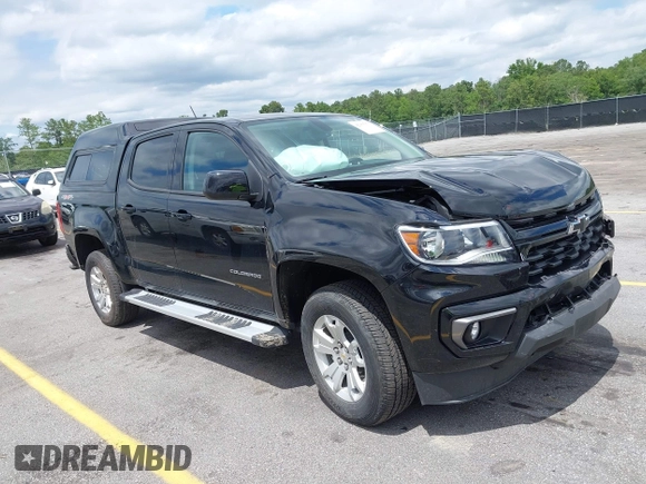 2022 Chevrolet Colorado 4WD LT с VIN 1GCGTCEN3N1325559, выставлен на аукционе IAAI как лот 42355177 с пробегом 27 073 миль миль и . История ставок и продаж доступна на DreamBid. Изображение 1.