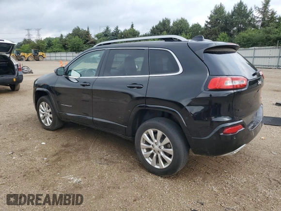 2018 Jeep Cherokee Overland z VIN 1C4PJMJX0JD551084, wystawiony jako Copart lot #61356055 z przebiegiem 30 561 mil mil oraz Szkoda całkowita • Salvage title. Historia ofert i sprzedaży dostępna na DreamBid. Obrazek 2.