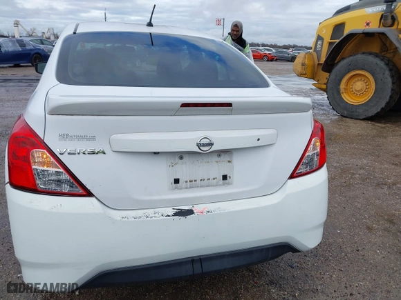 2019 Nissan Versa Sedan SV with VIN 3N1CN7AP1KL809325, listed as a IAAI auction lot 41199329 with 95,726 mi miles. Bid and sale history available at carsss.com. Image 16.