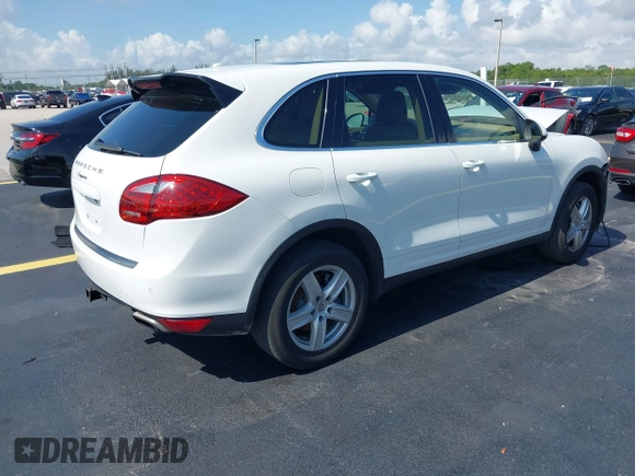 2014 Porsche Cayenne with VIN WP1AA2A20ELA02638, listed as a IAAI auction lot 42349570 with 113,355 mi miles and . Bid and sale history available at DreamBid. Image 4.