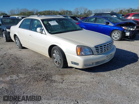 2000 Cadillac DeVille DTS z VIN 1G6KF5793YU222306, wystawiony jako IAAI lot #40810291 z przebiegiem 140 019 mil mil oraz . Historia ofert i sprzedaży dostępna na DreamBid. Obrazek 1.