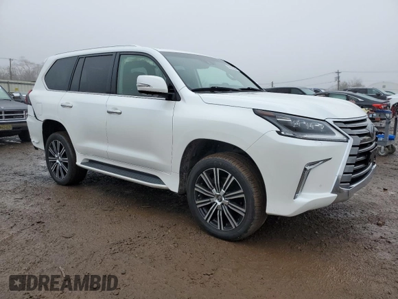 2018 Lexus LX 570 z VIN JTJHY7AX7J4257535, wystawiony jako Copart lot #83635384 z przebiegiem 67 720 mil mil oraz Szkoda całkowita • Salvage title. Historia ofert i sprzedaży dostępna na DreamBid. Obrazek 4.