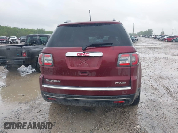 2015 GMC Acadia SLT with VIN 1GKKVRKDXFJ191688, listed as a IAAI auction lot 42201703 with 193,621 mi miles and . Bid and sale history available at carsss.com. Image 16.