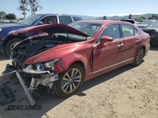 2013 Lexus LS 460 z VIN JTHBL5EF2D5124370, wystawiony jako Copart lot #56063585 z przebiegiem 122 301 mil mil oraz Szkoda całkowita • Salvage title. Historia ofert i sprzedaży dostępna na DreamBid. Obrazek 1.