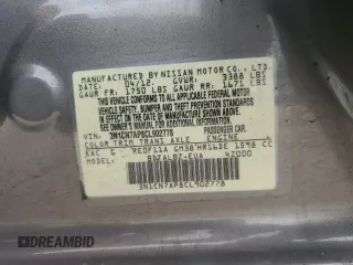 2012 Nissan Versa SL with VIN 3N1CN7AP8CL902778, listed as a Copart auction lot 50884125 with 88,692 mi miles and Salvage Title. Bid and sale history available at carsss.com. Image 12.