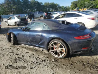 2018 Porsche 911 Carrera S with VIN WP0CB2A98JS147463, listed as a Copart auction lot 57485085 with Not provided miles and Salvage title. Bid and sale history available at DreamBid. Image 2.