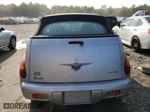 2005 Chrysler PT Cruiser Touring with VIN 3C3EY55E25T505777, listed as a Copart auction lot 69178944 with 0 mi miles and Salvage Title. Bid and sale history available at carsss.com. Image 6.