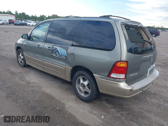 2000 Ford Windstar SEL with VIN 2FMDA5343YBA61567, listed as a IAAI auction lot 42631525 with 306,454 mi miles and . Bid and sale history available at DreamBid. Image 3.