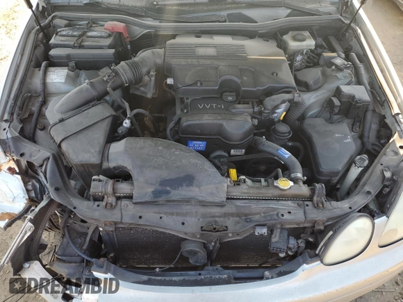 2003 Lexus GS 300 z VIN JT8BD69S830174678, wystawiony jako Copart lot #48125505 z przebiegiem Nie podano mil oraz Szkoda całkowita • Salvage title. Historia ofert i sprzedaży dostępna na DreamBid. Obrazek 11.