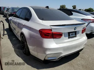 2016 BMW M3 with VIN WBS8M9C54G5E68485, listed as a Copart auction lot 61031043 with 77,625 mi miles. Bid and sale history available at carsss.com. Image 2.