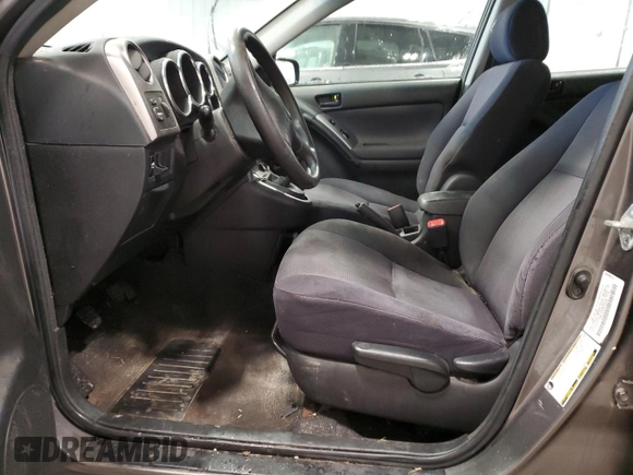2007 Pontiac Vibe with VIN 5Y2SL65817Z406764, listed as a Copart auction lot 85797444 with 0 mi miles and Non Repairable. Bid and sale history available at carsss.com. Image 7.