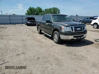 2008 Ford F-150 XLT with VIN 1FTPW14V98FA09278, listed as a Copart auction lot 64949325 with Not provided miles and Salvage title. Bid and sale history available at DreamBid. Image 13.