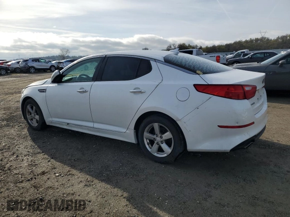 2015 Kia Optima LX with VIN KNAGM4A75F5574706, listed as a Copart auction lot 49146305 with 178,383 mi miles and Salvage Title. Bid and sale history available at carsss.com. Image 2.