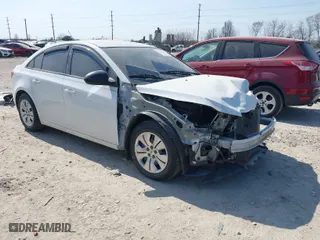 2015 Chevrolet Cruze LS with VIN 1G1PA5SH7F7259475, listed as a IAAI auction lot 41780105 with 108,998 mi miles. Bid and sale history available at carsss.com. Image 1.