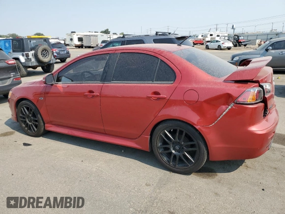 2015 Mitsubishi Lancer ES with VIN JA32U2FU2FU008586, listed as a Copart auction lot 70018914 with 129,990 mi miles and Salvage Title. Bid and sale history available at carsss.com. Image 2.