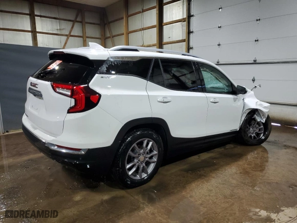 2023 GMC Terrain SLT with VIN 3GKALPEG7PL200630, listed as a Copart auction lot 47415555 with 52,325 mi miles and Non Repairable. Bid and sale history available at carsss.com. Image 3.