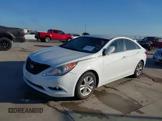 2013 Hyundai Sonata GLS with VIN 5NPEB4AC4DH653973, listed as a IAAI auction lot 41209268 with 170,399 mi miles and . Bid and sale history available at DreamBid. Image 2.