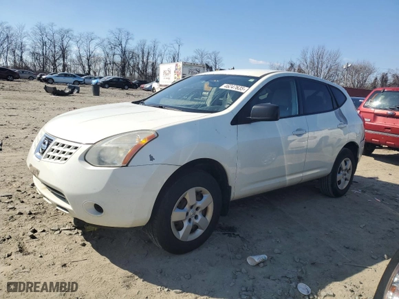 2009 Nissan Rogue S with VIN JN8AS58V29W450517, listed as a Copart auction lot 46247635 with 133,837 mi miles and Clean Title. Bid and sale history available at carsss.com. Image 1.