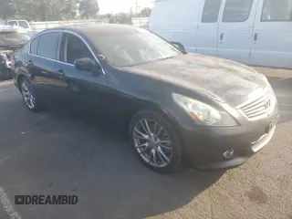 2011 Infiniti G25 Journey with VIN JN1DV6AP0BM601702, listed as a Copart auction lot 74613314 with Not Provided miles and Salvage Title. Bid and sale history available at carsss.com. Image 4.