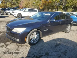2011 BMW 7 Series 740i with VIN WBAKA4C51BC613053, listed as a Copart auction lot 81778304 with 92,634 mi miles and Salvage Title. Bid and sale history available at carsss.com. Image 1.
