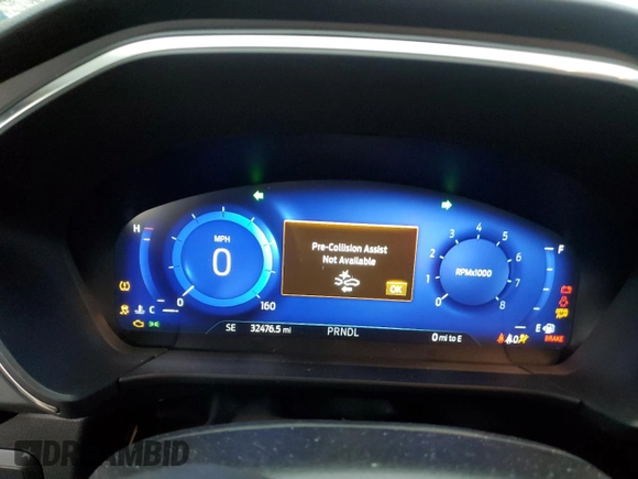 2022 Ford Escape Titanium с VIN 1FMCU9J95NUB64746, выставлен на аукционе Copart как лот 57643815 с пробегом 32 476 миль миль и Списание • Salvage title. История ставок и продаж доступна на DreamBid. Изображение 9.