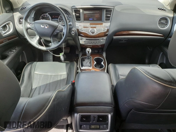 2018 Infiniti QX60 with VIN 5N1DL0MM7JC505146, listed as a Copart auction lot 52572145 with 75,057 mi miles and Salvage Title. Bid and sale history available at DreamBid. Image 8.