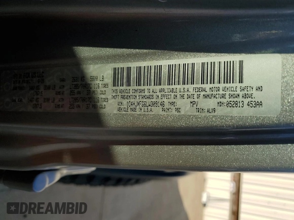 2020 Jeep Wrangler Unlimited Rubicon with VIN 1C4HJXFG6LW309146, listed as a Copart auction lot 88423285 with 65,288 mi miles and Salvage title. Bid and sale history available at DreamBid. Image 14.
