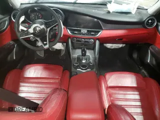 2018 Alfa Romeo Giulia Ti Sport with VIN ZARFAECN5J7576726, listed as a Copart auction lot 44971045 with Not provided miles and Clean title. Bid and sale history available at DreamBid. Image 8.