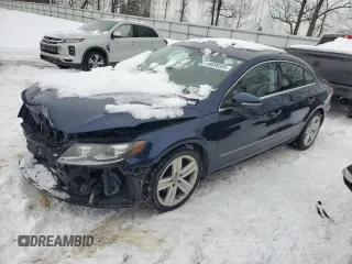 2013 Volkswagen CC Sport Plus with VIN WVWBP7AN2DE515064, listed as a Copart auction lot 44699335 with 117,046 mi miles and Salvage Title. Bid and sale history available at carsss.com. Image 1.