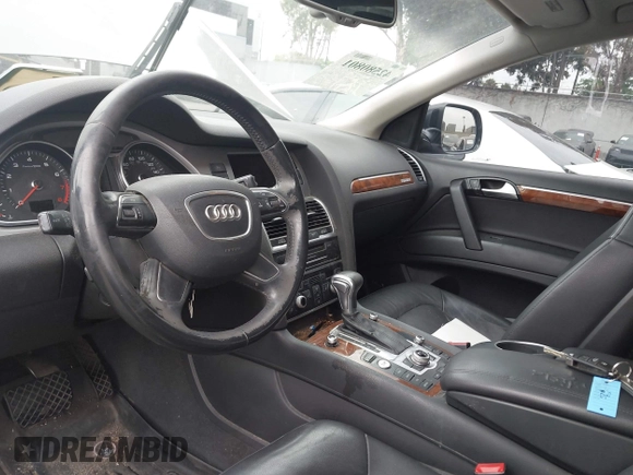 2015 Audi Q7 Premium Plus with VIN WA1LGAFE9FD003878, listed as a IAAI auction lot 42580801 with 160,949 mi miles and . Bid and sale history available at DreamBid. Image 18.