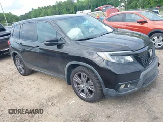 2019 Honda Passport EX-L z VIN 5FNYF7H5XKB007844, wystawiony jako IAAI lot #42123646 z przebiegiem 111 353 mil mil oraz . Historia ofert i sprzedaży dostępna na DreamBid. Obrazek 1.