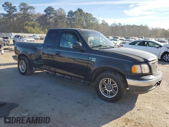 2001 Ford F-150 XL with VIN 1FTRX07LX1KF07108, listed as a Copart auction lot 41360285 with 116,443 mi miles and Salvage Title. Bid and sale history available at carsss.com. Image 4.