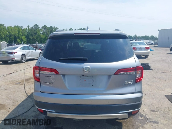 2019 Honda Pilot Elite with VIN 5FNYF6H08KB025449, listed as a IAAI auction lot 42450139 with 98,368 mi miles and . Bid and sale history available at DreamBid. Image 16.