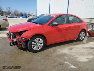 2014 Chevrolet Cruze LS with VIN 1G1PA5SH6E7158331, listed as a Copart auction lot 47091205 with 108,613 mi miles and Salvage Title. Bid and sale history available at carsss.com. Image 1.