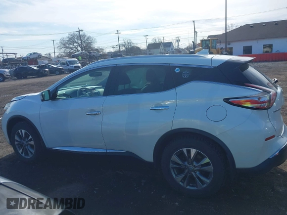 2018 Nissan Murano SV with VIN 5N1AZ2MH7JN139502, listed as a IAAI auction lot 42038269 with 43,291 mi miles and . Bid and sale history available at DreamBid. Image 14.