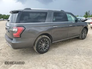 2020 Ford Expedition Max Limited with VIN 1FMJK2AT7LEA21398, listed as a Copart auction lot 62744905 with 173,670 mi miles and Salvage title. Bid and sale history available at DreamBid. Image 3.