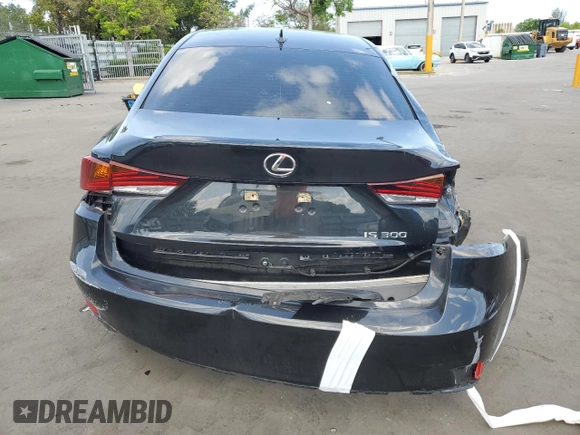 2020 Lexus IS 300 with VIN JTHAA1D21L5108510, listed as a Copart auction lot 56178025 with 57,239 mi miles and Non repairable. Bid and sale history available at DreamBid. Image 6.