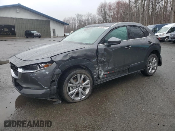 2022 Mazda CX-30 S Premium with VIN 3MVDMBDLXNM445466, listed as a Copart auction lot 51820105 with 65,417 mi miles and Salvage title. Bid and sale history available at DreamBid. Image 1.