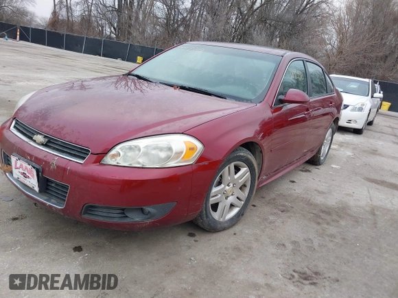 2011 Chevrolet Impala LT Retail with VIN 2G1WB5EK7B1193324, listed as a IAAI auction lot 38429310 with 137,168 mi miles and . Bid and sale history available at DreamBid. Image 2.