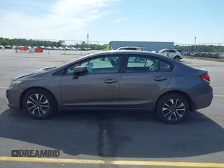 2015 Honda Civic EX with VIN 19XFB2F85FE037283, listed as a IAAI auction lot 42036917 with 109,390 mi miles and . Bid and sale history available at DreamBid. Image 14.