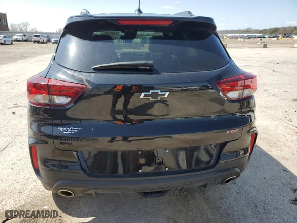 2023 Chevrolet TrailBlazer RS with VIN KL79MUSL9PB206777, listed as a Copart auction lot 51311775 with 21,852 mi miles and Salvage Title. Bid and sale history available at carsss.com. Image 6.
