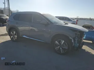 2023 Nissan Rogue SL with VIN 5N1BT3CA8PC868676, listed as a Copart auction lot 47920025 with 12,302 mi miles and Salvage Title. Bid and sale history available at carsss.com. Image 4.
