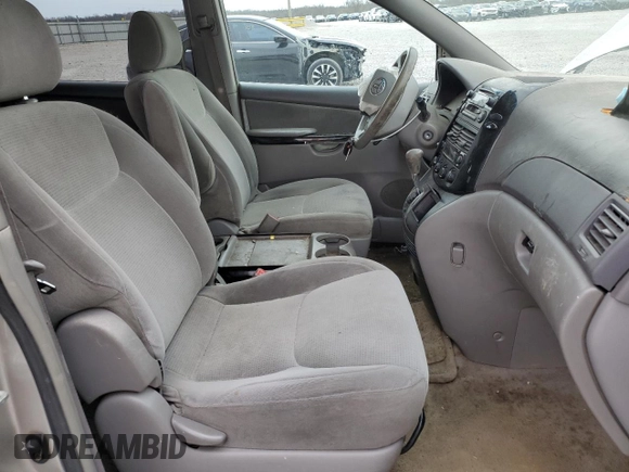 2005 Toyota Sienna CE z VIN 5TDZA23C85S314909, wystawiony jako Copart lot #50587195 z przebiegiem 376 856 mil mil oraz Szkoda całkowita • Salvage title. Historia ofert i sprzedaży dostępna na DreamBid. Obrazek 7.