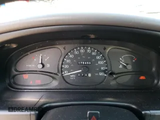 1997 Ford Escort LX with VIN 1FALP13P7VW380648, listed as a Copart auction lot 46342005 with 175,455 mi miles and Salvage Title. Bid and sale history available at carsss.com. Image 9.