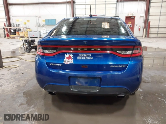 2013 Dodge Dart SXT with VIN 1C3CDFBA8DD210407, listed as a IAAI auction lot 41732850 with 173,813 mi miles. Bid and sale history available at carsss.com. Image 17.